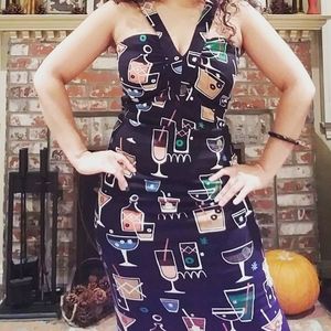 Lindy Bop Lita dress in Black Cocktail